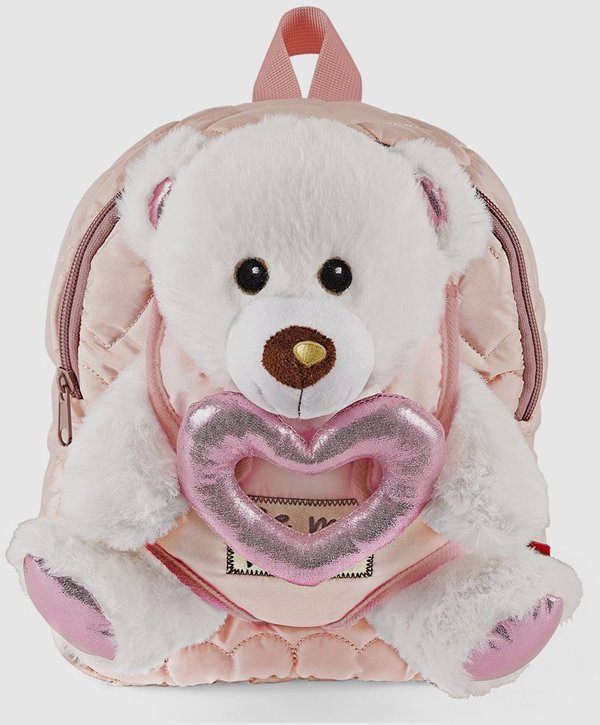 Perletti PERLETTI μίνι σακίδιο με αφαιρούμενο λούτρινο Love Teddy, 13087