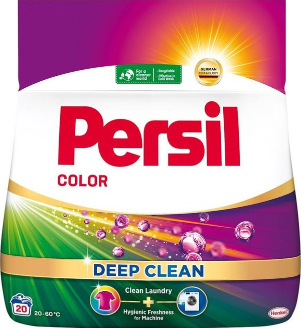 Σκόνη πλυσίματος Persil Persil Deep Clean Color για χρώματα 1100γρ 13469431 9000101804744