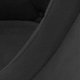 Activeshop Περιστρεφόμενη Καρέκλα 4Rico QS-BL14G, Βελούδινη, Μαύρο Χρώμα