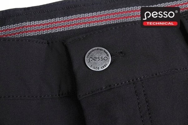 Pesso Εργασιακά παντελόνια STRETCH Mercury, μαύρο C48