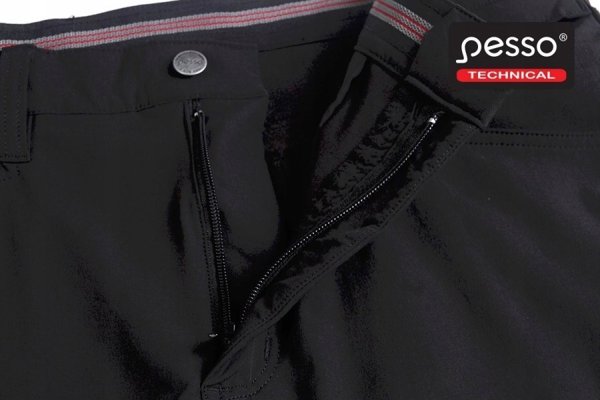 Pesso Εργασιακά παντελόνια STRETCH Mercury, μαύρο C48