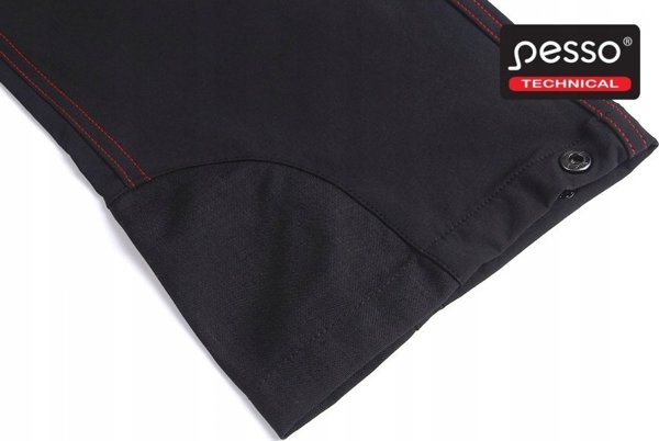 Pesso Εργασιακά παντελόνια STRETCH Mercury, μαύρο C48