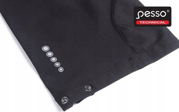 Pesso Εργασιακά παντελόνια STRETCH Mercury, μαύρο C48
