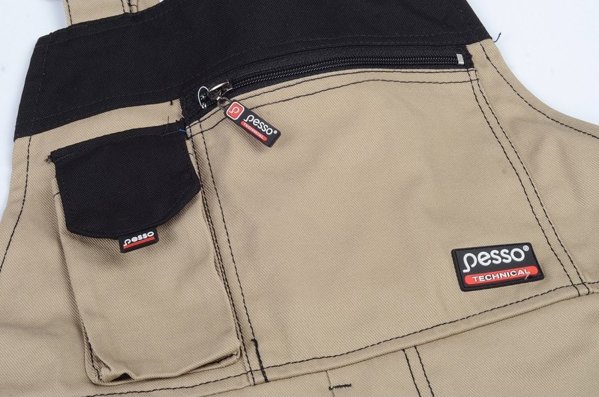Pesso Εργατική φόρμα Pesso Twill, άμμος 50/176