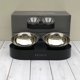 Petkit Fresh Nano Metal Μπολ Φαγητού για Κατοικίδια, Ανοξείδωτο Ατσάλι, 480ml, Μαύρο