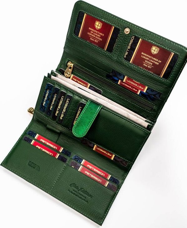 Peterson Leather Patent Γυναικείο Πορτοφόλι με Στυλό Space Lumarko! 14269905 5903051207655