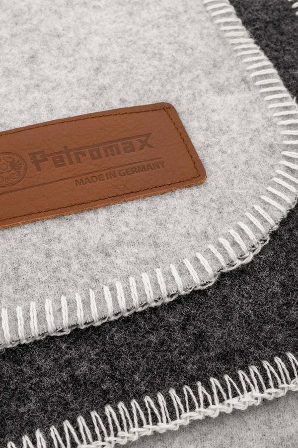 Πετρομάξ Κουβέρτα από Μαλλί Προβάτου Petromax 150 x 200 cm Λευκό