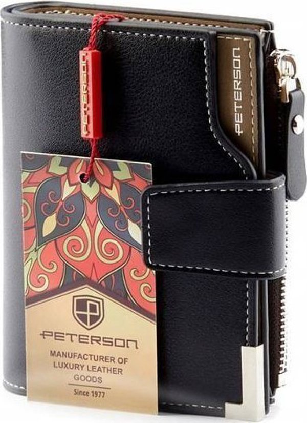 Peterson Gift Set: Γυναικείο Δερμάτινο Πορτοφόλι με Snap and Velvet Eau de Parfum! 14269667 5903051170904