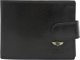 Peterson Ανδρικό δερμάτινο πορτοφόλι PTN 22302L-VT BLACK 13036412 5903051154416