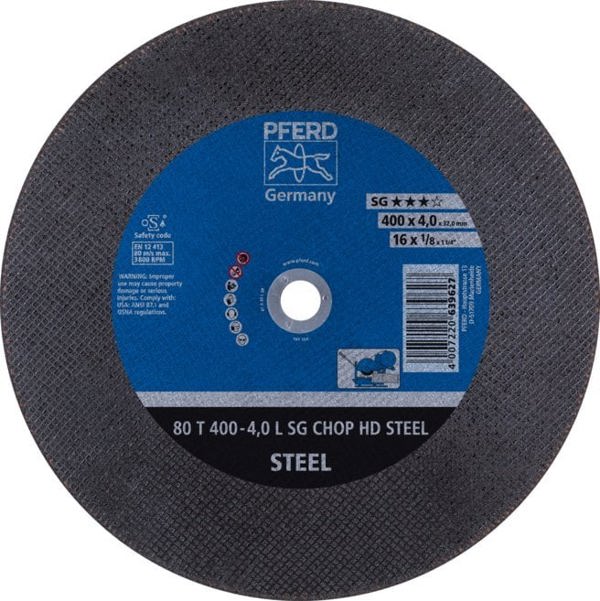 Δίσκος κοπής Pferd PFERD 80 T400-4,0 A30 L SG-CHOP-HD/32,0