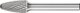 Κοπτικό καρβιδίου Pferd PFERD HM RBF Z3 Plus 10x20mm