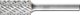 φρέζα Pferd Kietmetalio PFERD ZYAS 1225/6 ALLROUND