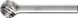 Pferd Kietmetalio PFERD HM KUD 1210/6 Στρογγυλός φρέζας