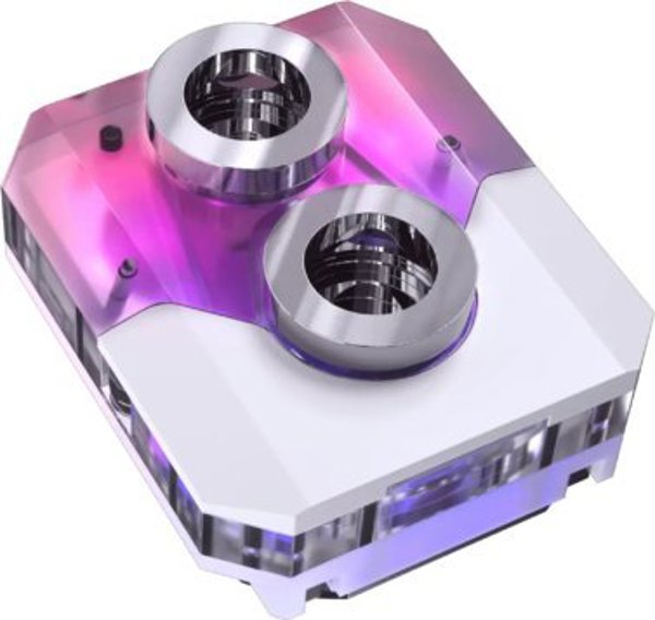 Phanteks PHANTEKS Glacier EZ-Fit 450CPU CPU-Ψύκτρα νερού, RGB - λευκό