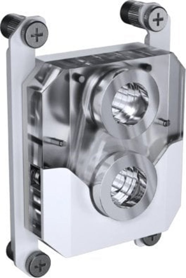 Phanteks PHANTEKS Glacier EZ-Fit 450CPU CPU-Ψύκτρα νερού, RGB - λευκό
