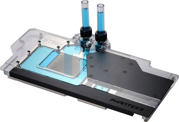 Phanteks Glacier G6000 GPU Water Block για ASUS RX 6800/6900 Strix/TUF, D-RGB, Μαύρο