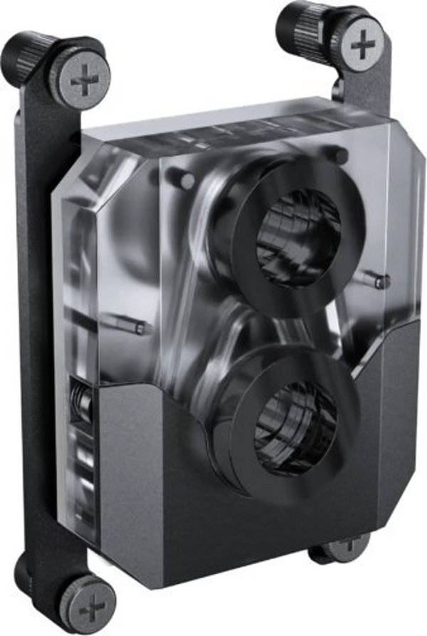 Phanteks Glacier EZ-Fit 450CPU Ψύκτρα Επεξεργαστή, Υδρόψυξη, RGB, Μαύρο