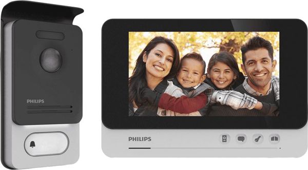 Σετ βιντεοτηλεφώνου Philips WelcomeEye Comfort,531119