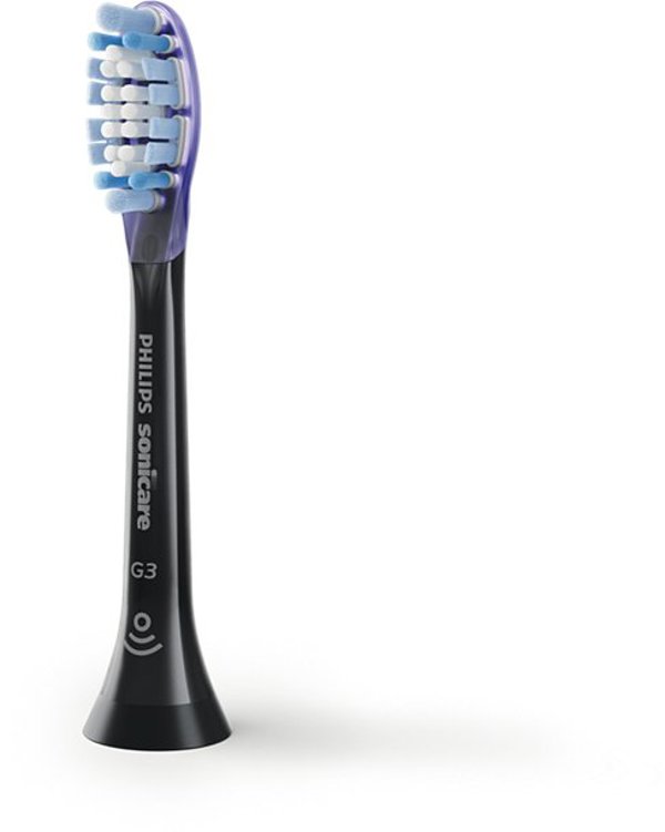 Philips Premium Gum Care HX9055/88 5-pack brush heads, 5 pc(s), Black, 3 month(s), Soft, 62000 movements per minute, Philips