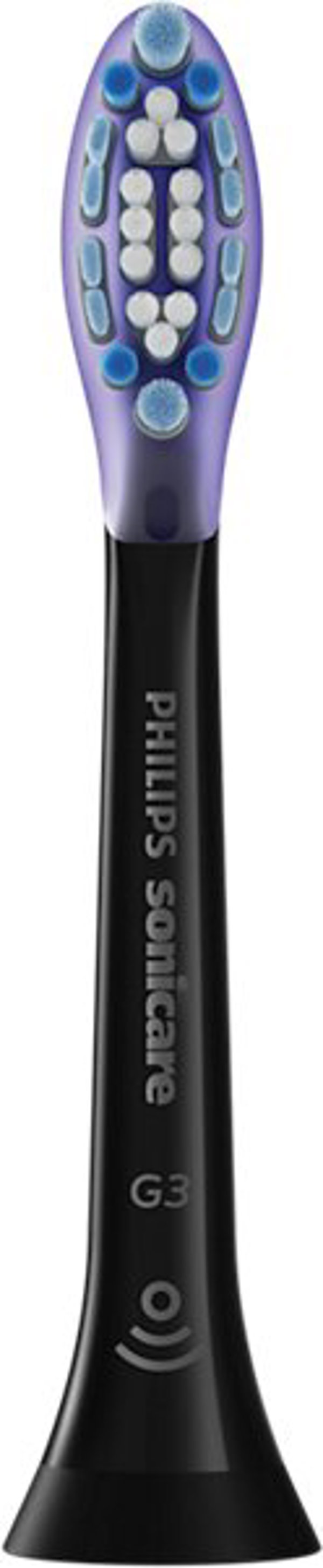 Philips Premium Gum Care HX9055/88 5-pack brush heads, 5 pc(s), Black, 3 month(s), Soft, 62000 movements per minute, Philips