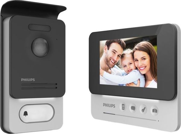Σετ θυροτηλεόρασης PHILIPS WelcomeEye Compact 531104