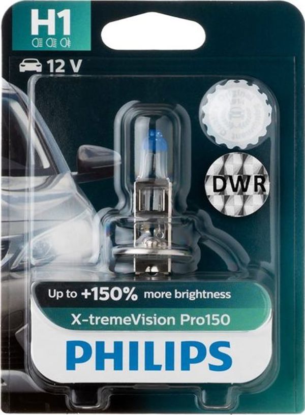 Λάμπα Philips X-tremeVision Pro150 H1 12V 55W