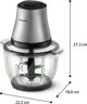 Philips 3000 series HR1503/00 Chopper, 500W