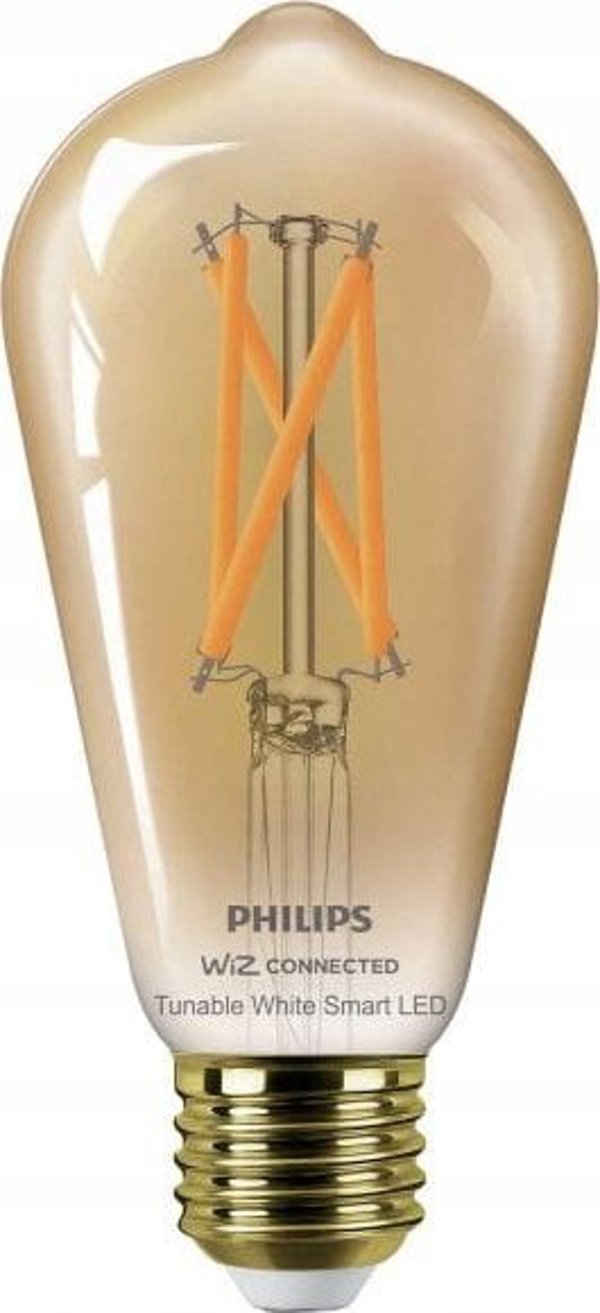 Philips Philips Έξυπνο νήμα πορτοκαλί E27 ST64 7 W (50 W), WW-CW 13218984 8719514372269