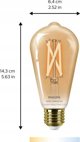 Philips Philips Έξυπνο νήμα πορτοκαλί E27 ST64 7 W (50 W), WW-CW 13218984 8719514372269