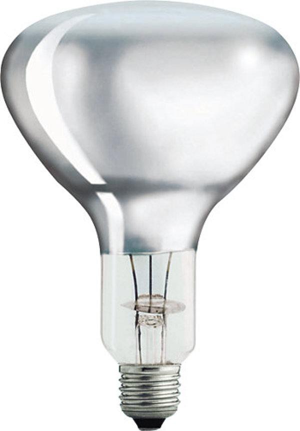 Philips Υπέρυθρη Λυχνία 375W R125 IR CL 1CT