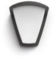 Philips Kiskadee wall lamp anthracite grey, E27