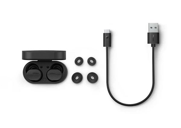 Philips TAT5000 wireless earbuds, black