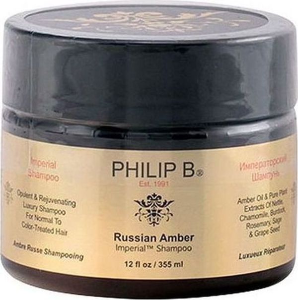 Philip B Russian Amber Σαμπουάν Αναζωογόνησης για Ξηρά και Κατεστραμμένα Μαλλιά, 355ml