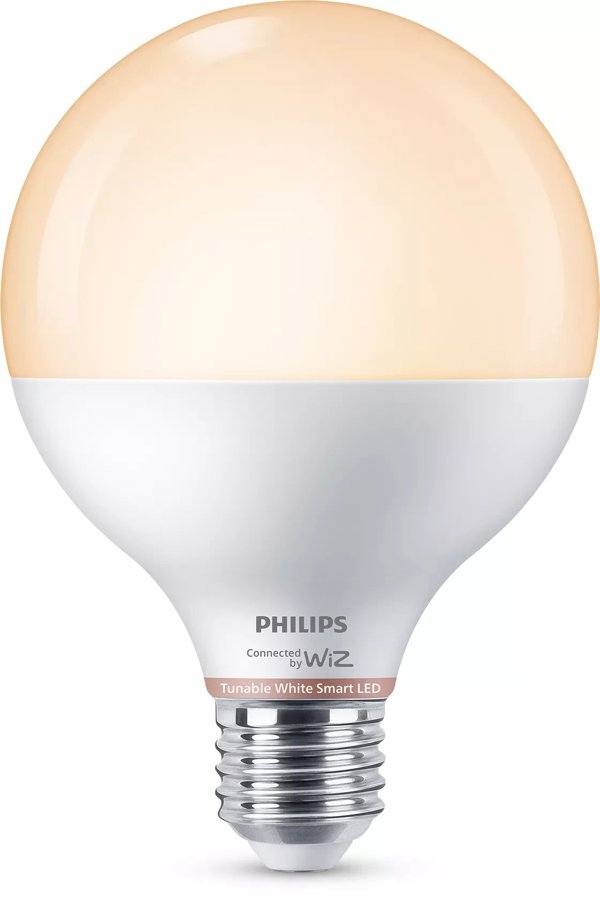 Philips Wiz Smart LED Globe E27 λευκό - Έξυπνη λάμπα