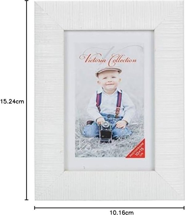 Κορνίζα Sand 10x15, λευκό (VI2451)