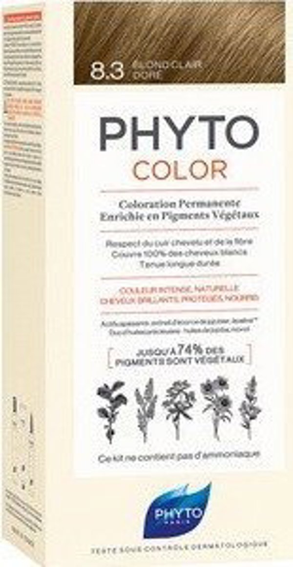 Phyto PHYTO PHYTOCOLOR 8.3 Ανοιχτό Χρυσό Ξανθό