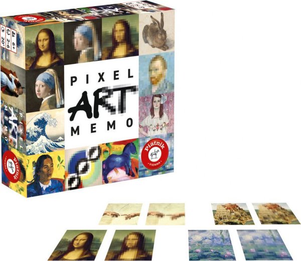 Piatnik PIATNIK Επιτραπέζιο παιχνίδι Pixel Art Memo