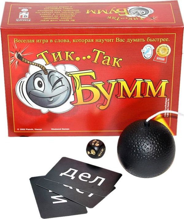 Επιτραπέζιο παιχνίδι Piatnik Tik Tak Bumm (ρωσική γλώσσα)