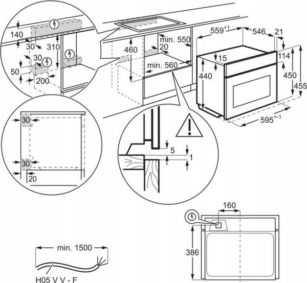 Φούρνος Electrolux Oven Electrolux KVLAE00WT