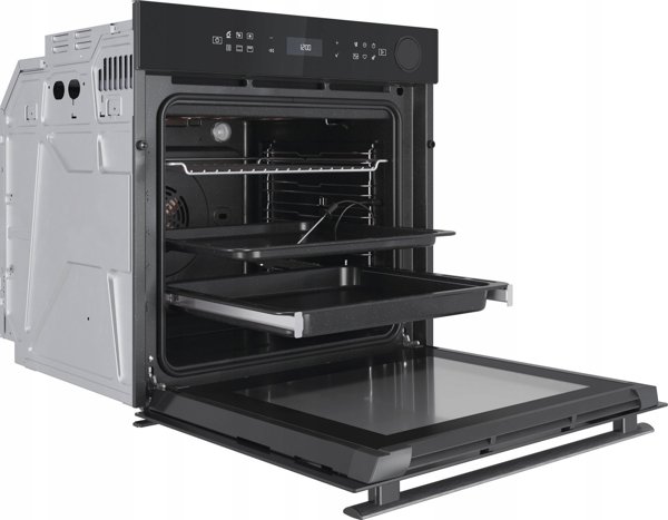 Φούρνος Whirlpool Whirlpool Oven | AKZ9S 8260 FB | 73 L | Ηλεκτρικός | Υδρολυτικός | Ηλεκτρονικός | Λειτουργία ατμού | Κυκλοφορία αέρα | Ύψος 59.5 cm | Πλάτος 59.5 cm | Μαύρο