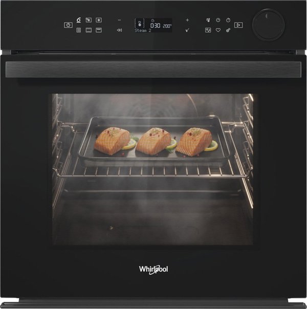 Φούρνος Whirlpool Whirlpool Oven | AKZ9S 8260 FB | 73 L | Ηλεκτρικός | Υδρολυτικός | Ηλεκτρονικός | Λειτουργία ατμού | Κυκλοφορία αέρα | Ύψος 59.5 cm | Πλάτος 59.5 cm | Μαύρο