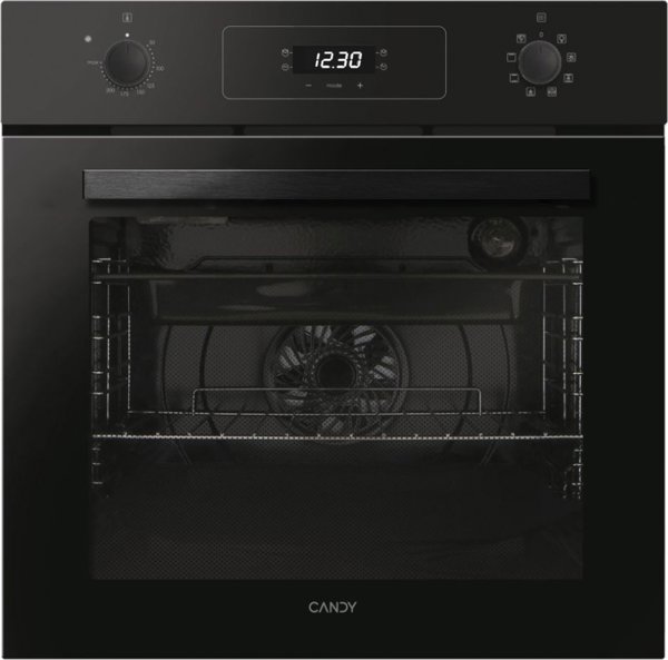 Φούρνος Candy Candy FIDC X605/CA, Χωρητικότητα 65 L, Μηχανικός και ηλεκτρονικός έλεγχος, Μαύρο