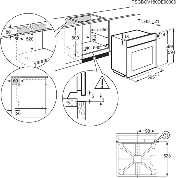 Φούρνος Electrolux EOE5C71X