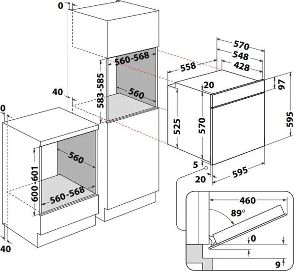 Φούρνος Whirlpool OMK38HU0B