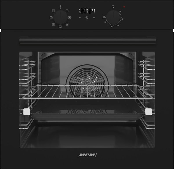 Φούρνος MPM MPM-63-BO-25 Φούρνος 60cm μαύρος