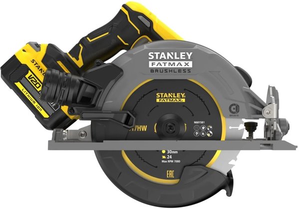 Stanley Fatmax SFMCS551M1T-QW Δισκοπρίονο Μπαταρίας 18V με Μπαταρία & Φορτιστή