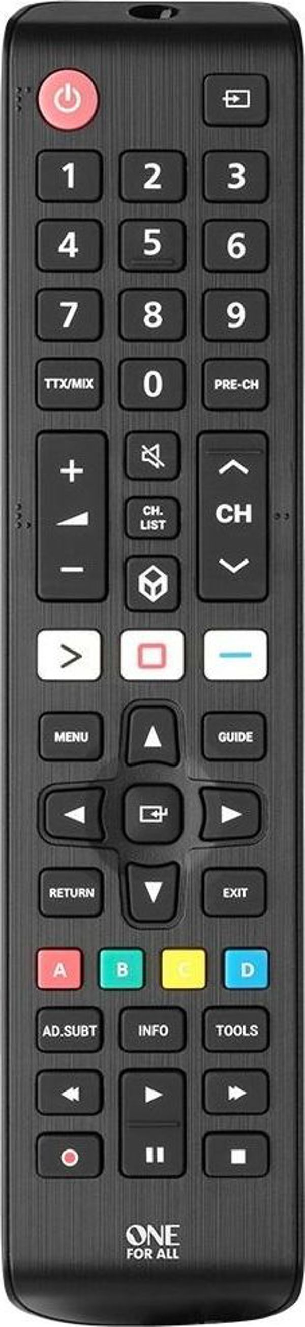 One For All URC4910 Τηλεχειριστήριο για Samsung TV - Συμβατό με όλα τα μοντέλα