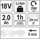 Αλυσοπρίονο Yato YT-82836 18 V 20 cm