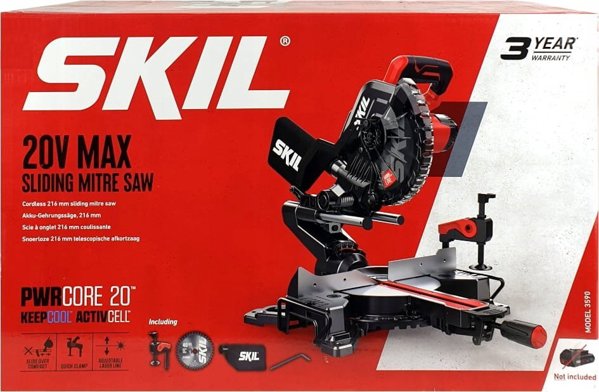 Πριόνι μίτρας Sourcing 20V BL SLIDING MITRE SAW 3590CA