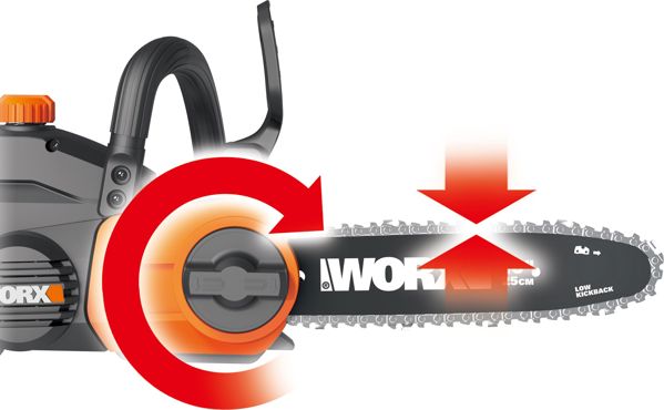 Αλυσοπρίονο WORX WG322E.9 20 V 25 cm
